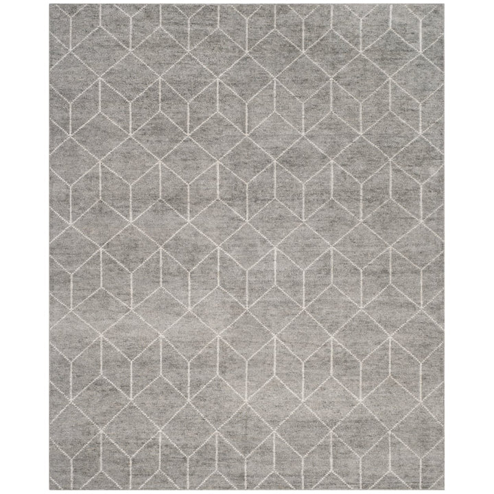 SAFAVIEH Stone Wash STW904A Hand-knotted Silver Rug Image 4