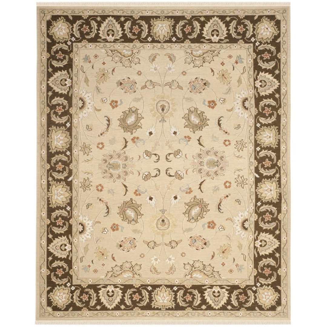 SAFAVIEH SUM411B Sumak Ivory / Brown Image 1