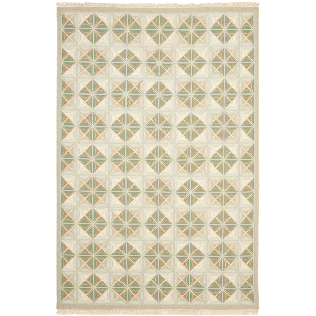 SAFAVIEH SUM422A Sumak Blue / Beige Image 1