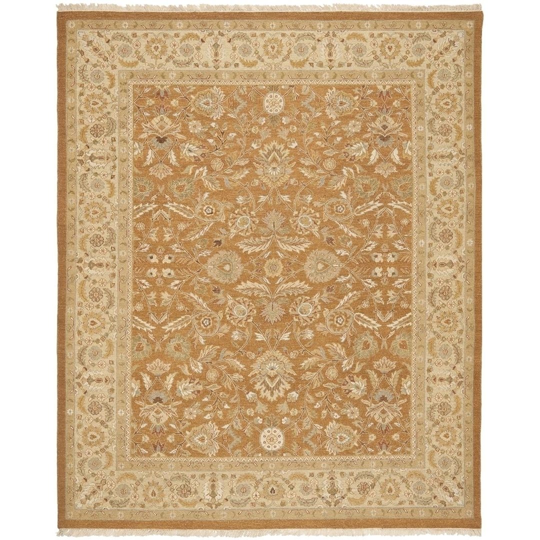 SAFAVIEH SUM433A Sumak Copper / Beige Image 1