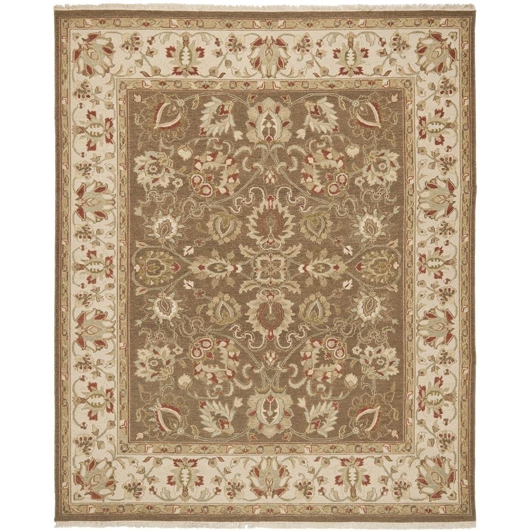 SAFAVIEH SUM434A Sumak Brown / Beige Image 1