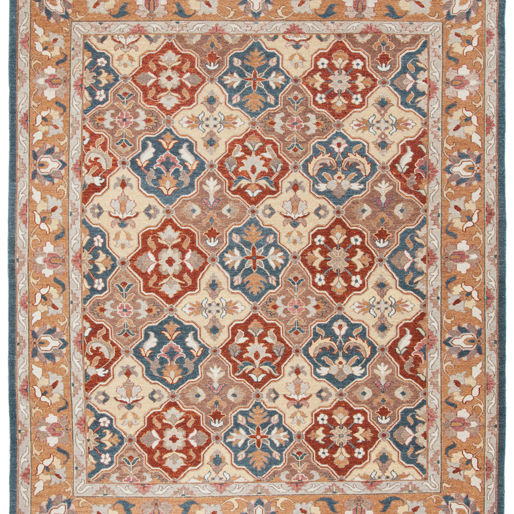 SAFAVIEH SUM431A Sumak Taupe / Multi Image 2