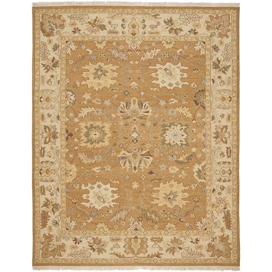 SAFAVIEH SUM435A Sumak Copper / Beige Image 1