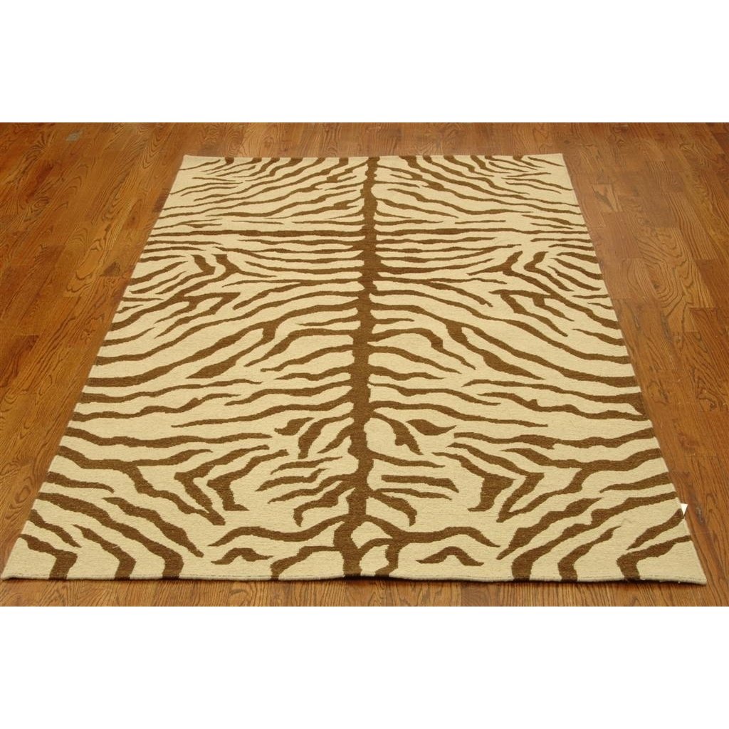 SAFAVIEH Sumak SUM540B Handmade Ivory / Brown Rug Image 2