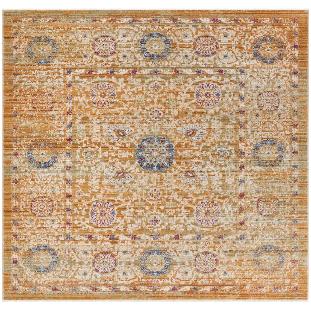 SAFAVIEH Sutton Collection SUT402C Gold / Ivory Rug Image 5