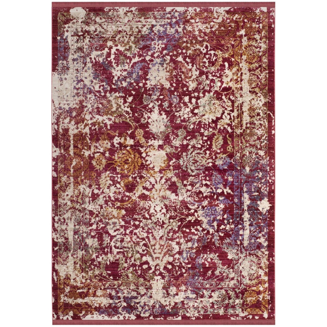 SAFAVIEH Sutton SUT403D Fuchsia / Ivory Rug Image 1