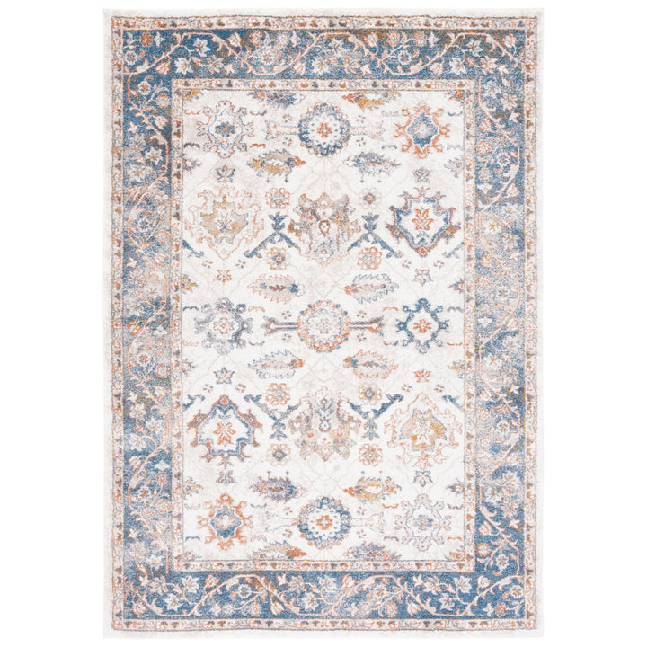 SAFAVIEH Symphony Collection SYH616A Ivory / Navy Rug Image 1