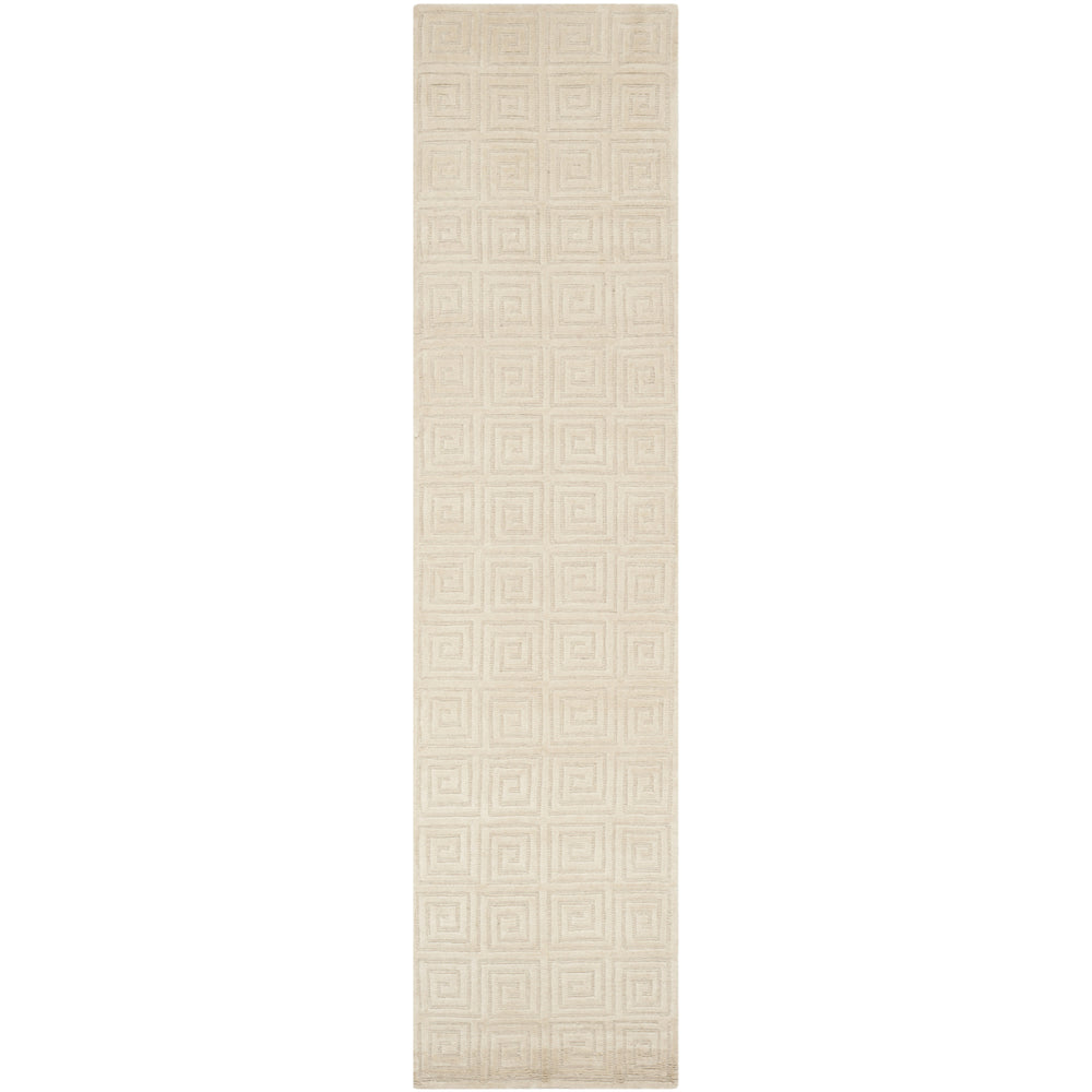 SAFAVIEH Tibetan Collection TB108Q Hand-knotted Creme Rug Image 2