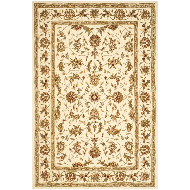 SAFAVIEH Traditions TD602A Handmade Ivory / Ivory Rug Image 1