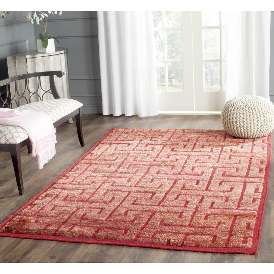 SAFAVIEH Tangier Collection TGR417C Red / Rust Rug Image 1