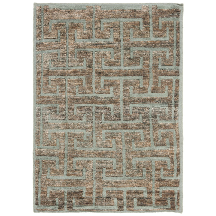 SAFAVIEH Tangier Collection TGR417D Blue / Beige Rug Image 1