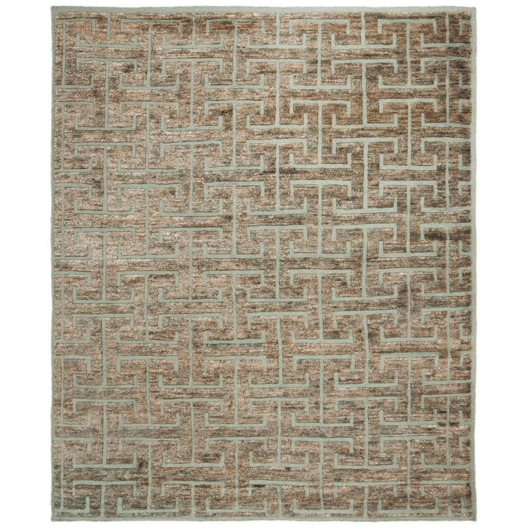 SAFAVIEH Tangier Collection TGR417D Blue / Beige Rug Image 5