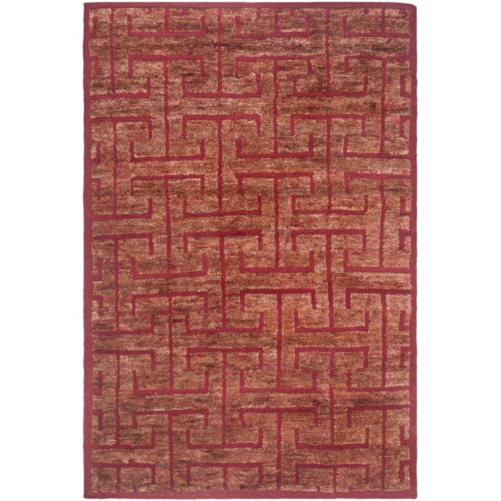 SAFAVIEH Tangier Collection TGR417C Red / Rust Rug Image 4