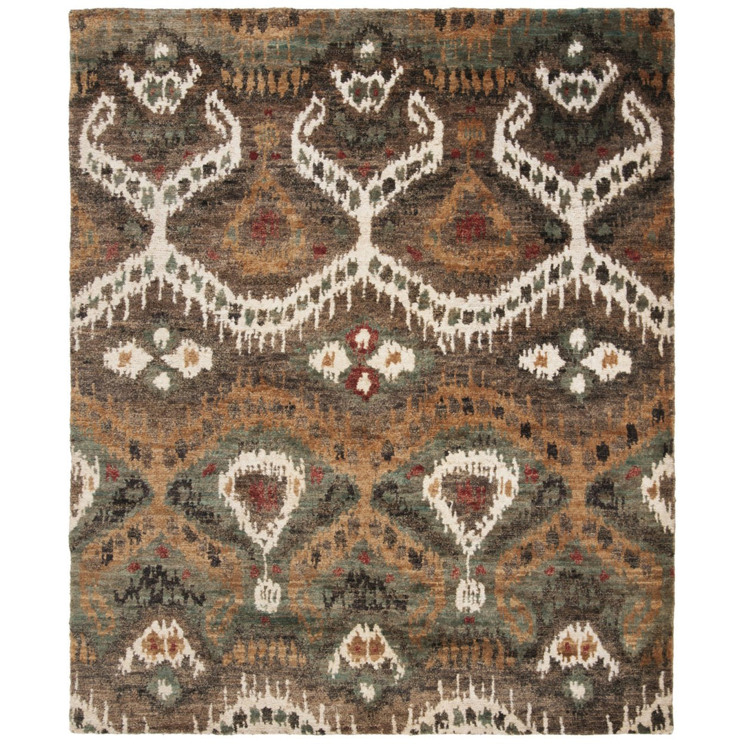 SAFAVIEH Tangier Collection TGR521A White / Multi Rug Image 5