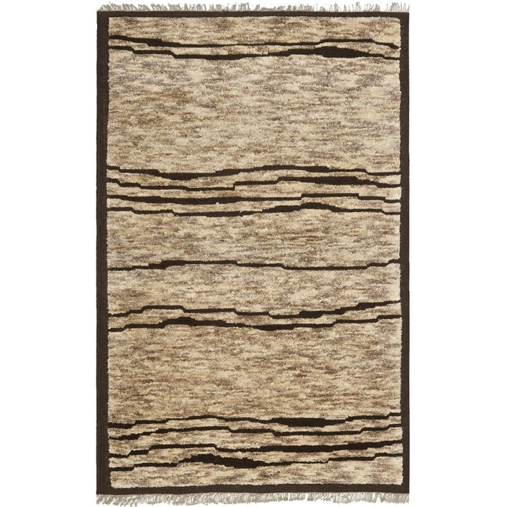 SAFAVIEH Tangier TGR644A Handmade Brown / Multi Rug Image 3