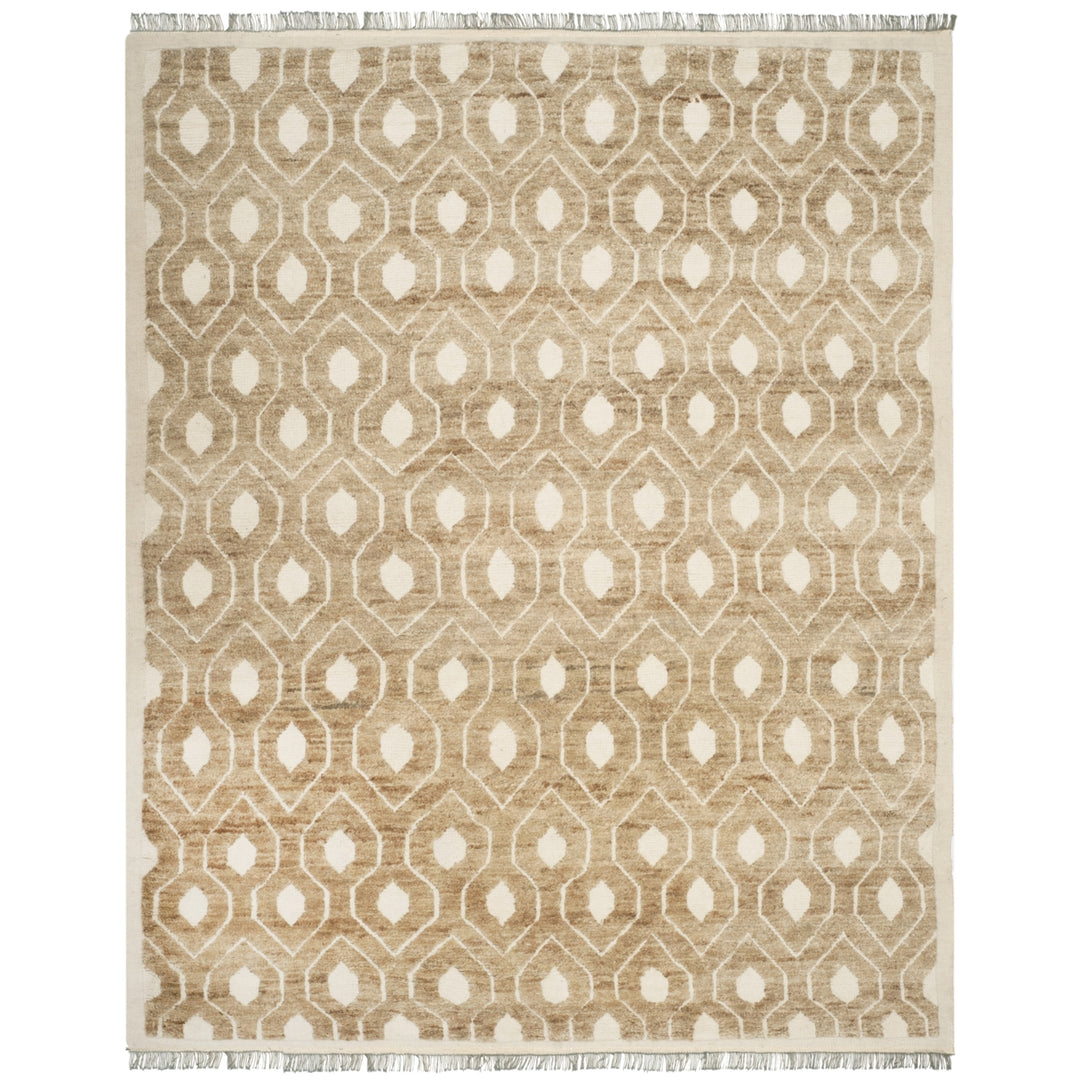 SAFAVIEH Tangier TGR642A Handmade Ivory / Multi Rug Image 1