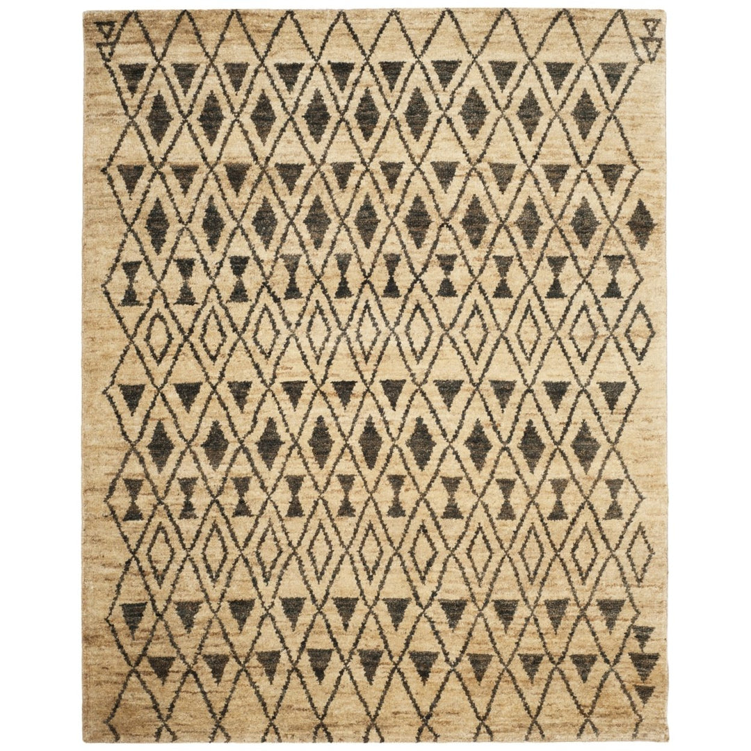 SAFAVIEH Tangier TGR648A Handmade Ivory / Black Rug Image 5