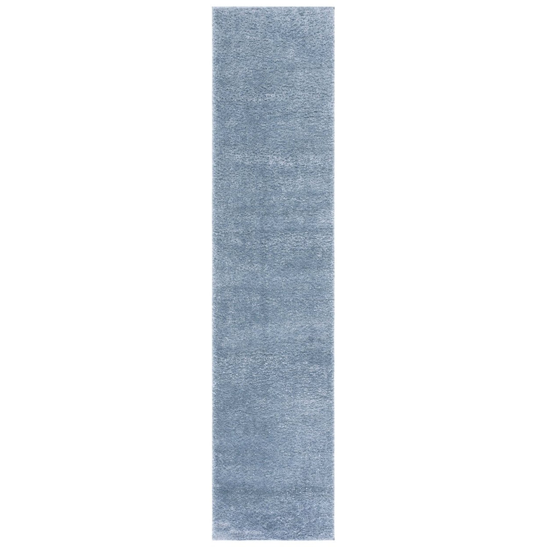 SAFAVIEH Tahoe Shag Collection THO670M Blue Rug Image 1