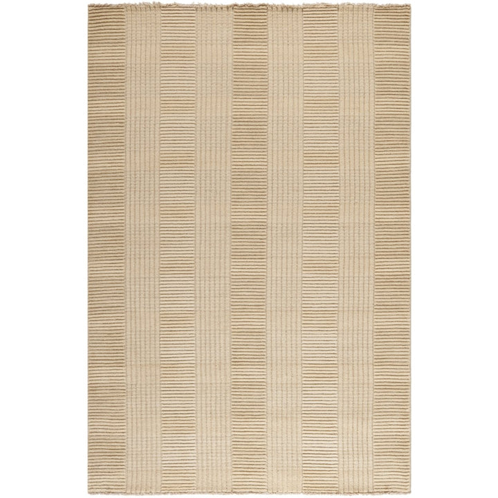 SAFAVIEH Tibetan Collection TIB332A Handmade Beige Rug Image 1