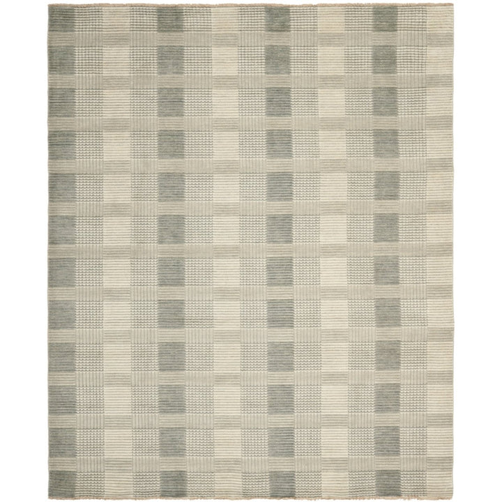 SAFAVIEH Tibetan Collection TIB332B Handmade Grey Rug Image 1