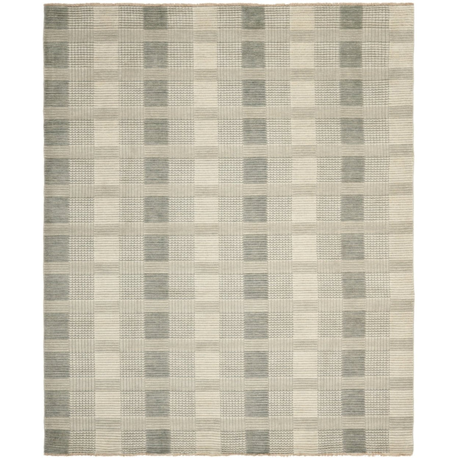 SAFAVIEH Tibetan Collection TIB332B Handmade Grey Rug Image 1