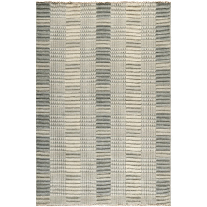 SAFAVIEH Tibetan Collection TIB332B Handmade Grey Rug Image 4