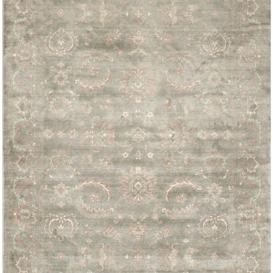 SAFAVIEH TIB537A Tibetan Dark Grey / Ivory Image 2