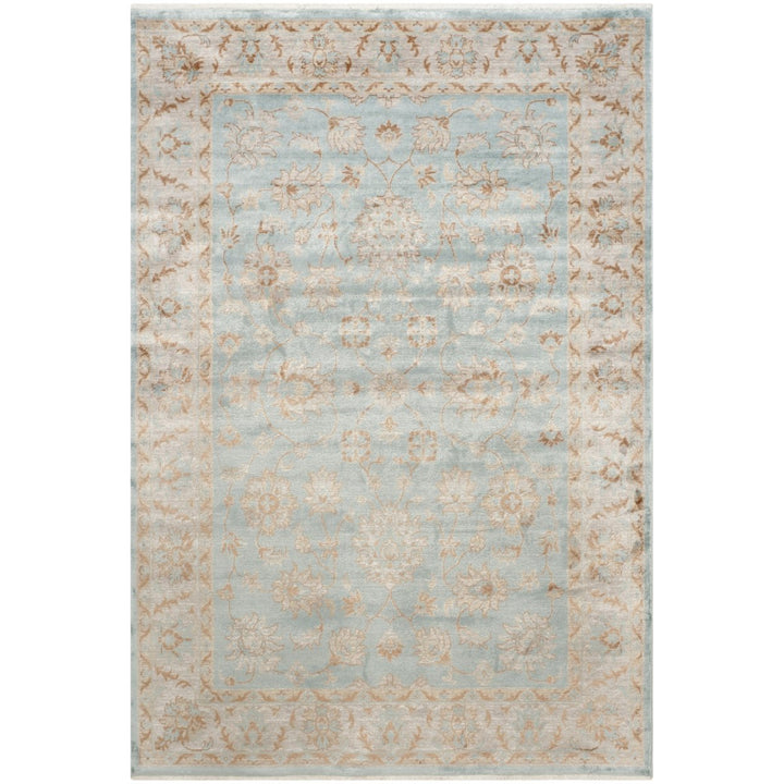 SAFAVIEH TIB536A Tibetan Light Blue / Ivory Image 1