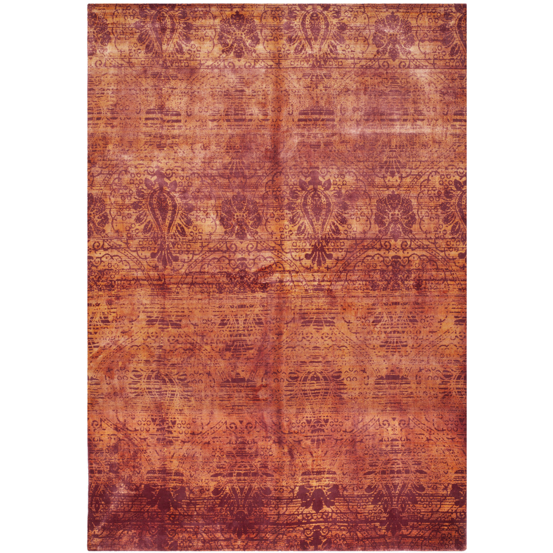 SAFAVIEH TIB551C Tibetan Rust Image 2