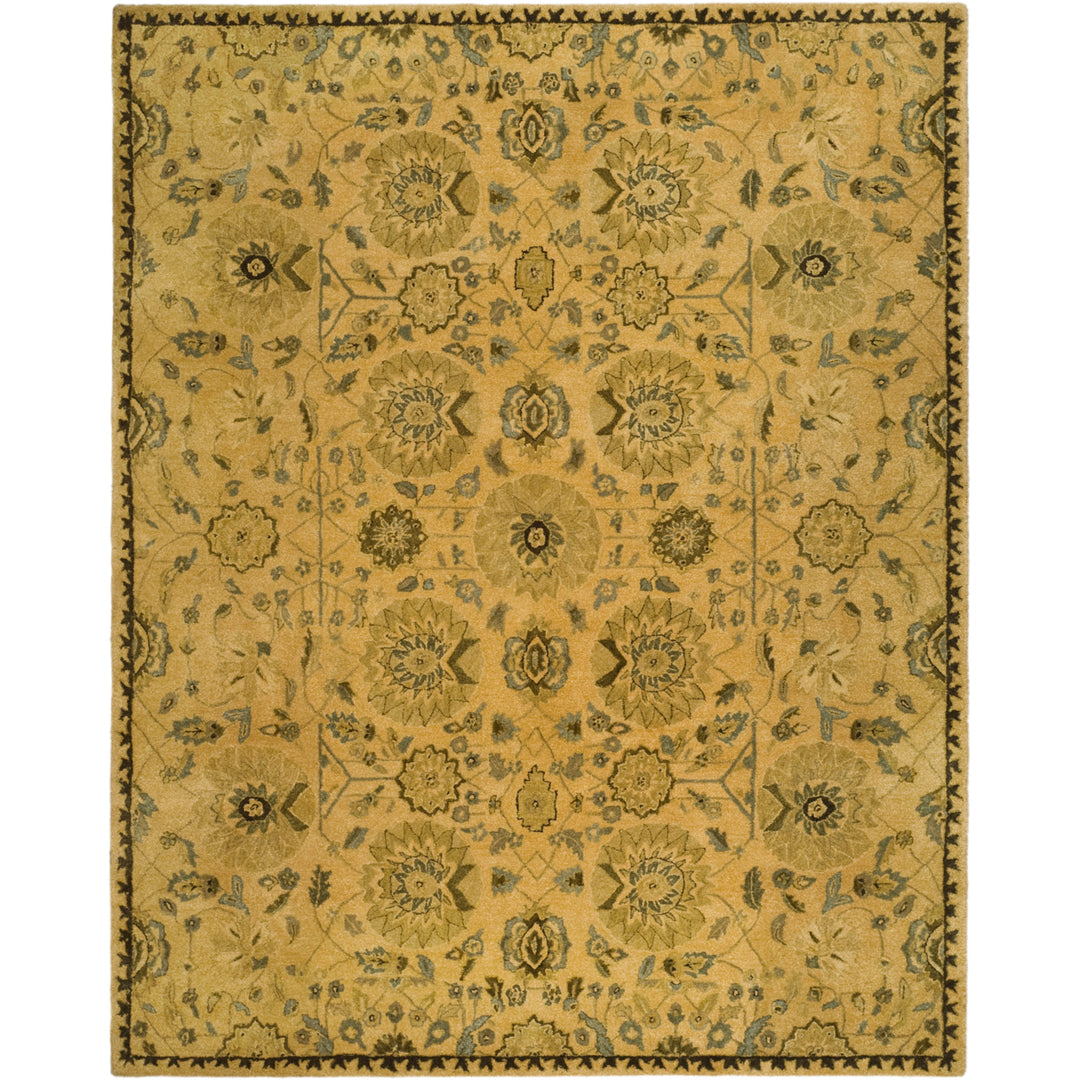 SAFAVIEH Taj Mahal TJM113C Handmade Taupe / Multi Rug Image 1