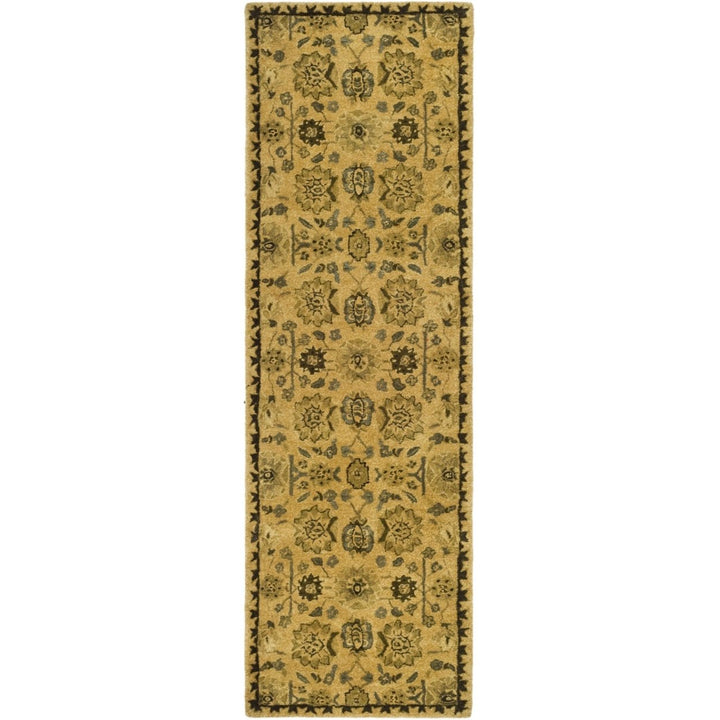 SAFAVIEH Taj Mahal TJM113C Handmade Taupe / Multi Rug Image 1