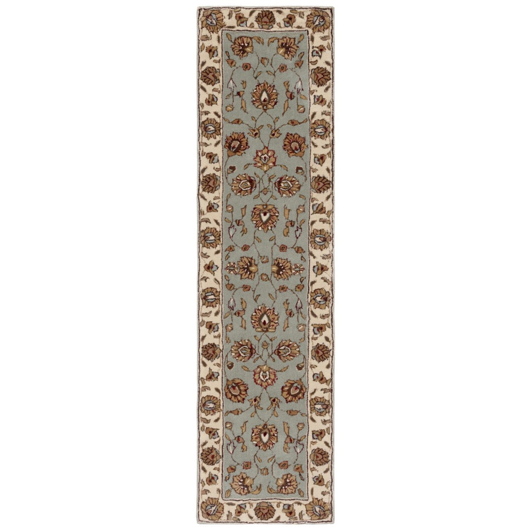 SAFAVIEH Total Performance TLP416B Light Blue / Ivory Rug Image 1