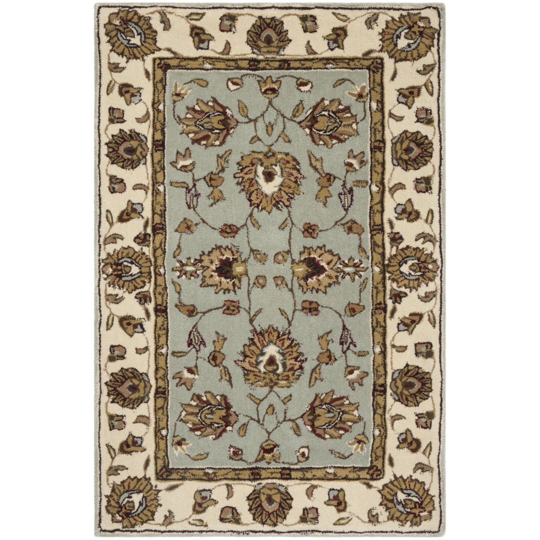 SAFAVIEH Total Performance TLP416B Light Blue / Ivory Rug Image 4