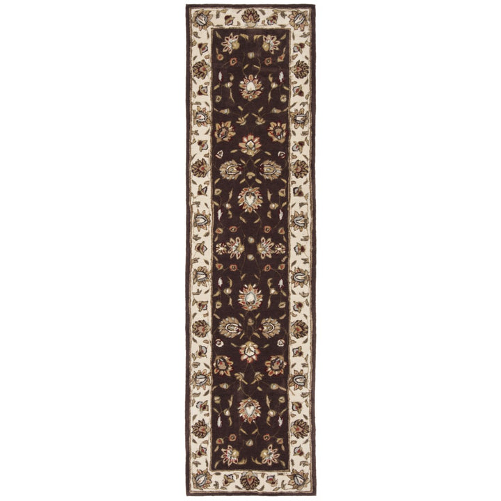 SAFAVIEH Total Performance TLP416D Brown / Ivory Rug Image 1