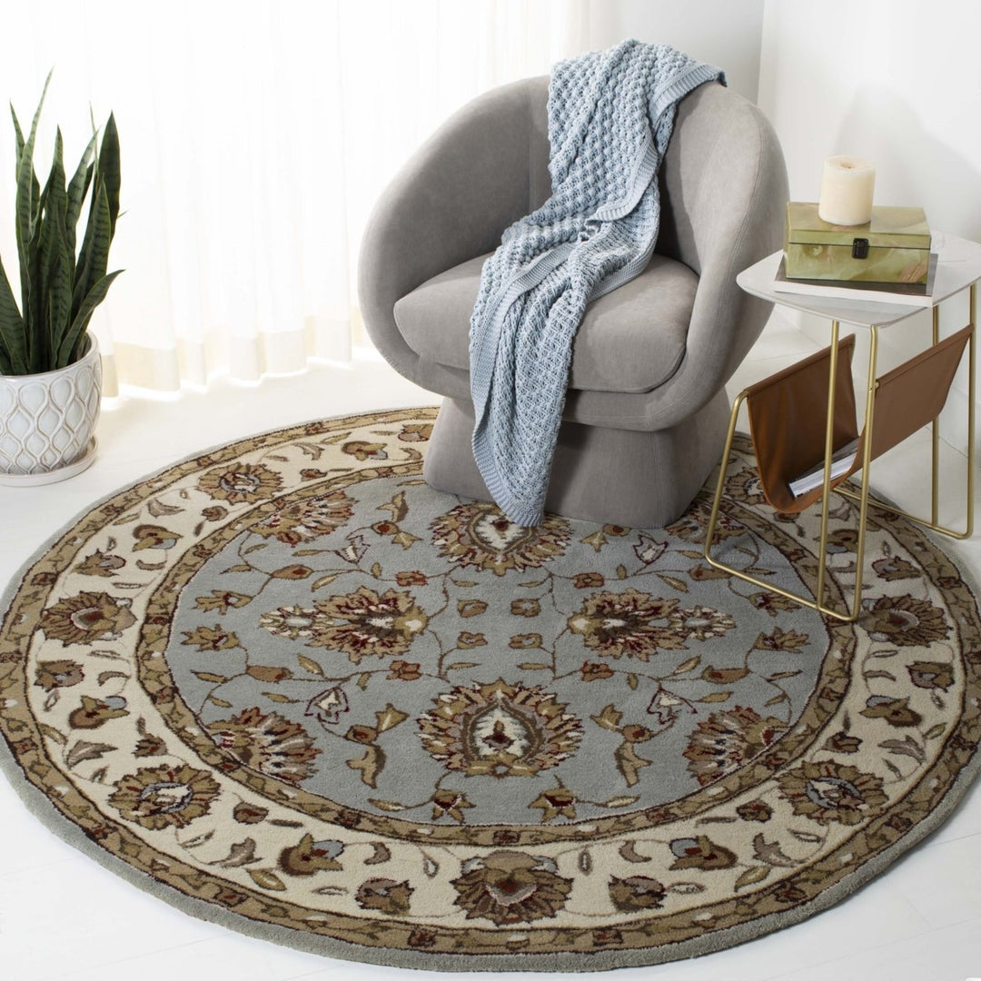 SAFAVIEH Total Performance TLP416B Light Blue / Ivory Rug Image 8