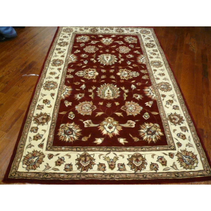 SAFAVIEH Total Performance TLP416C Burgundy / Ivory Rug Image 1