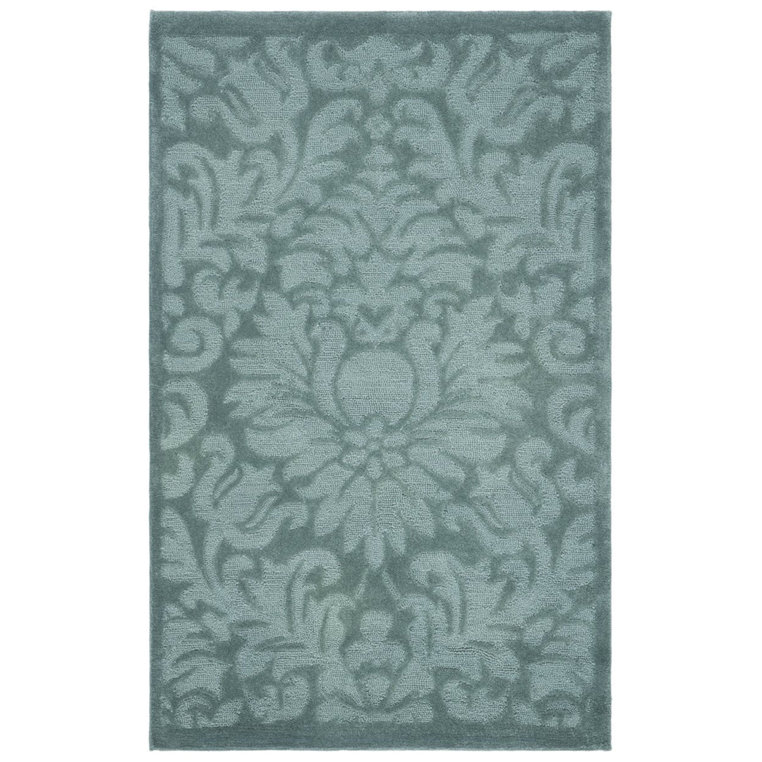 SAFAVIEH Total Performance TLP714B Grey / Blue Rug Image 1