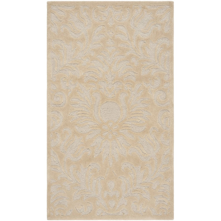 SAFAVIEH Total Performance TLP714F Hand-hooked Ivory Rug Image 1