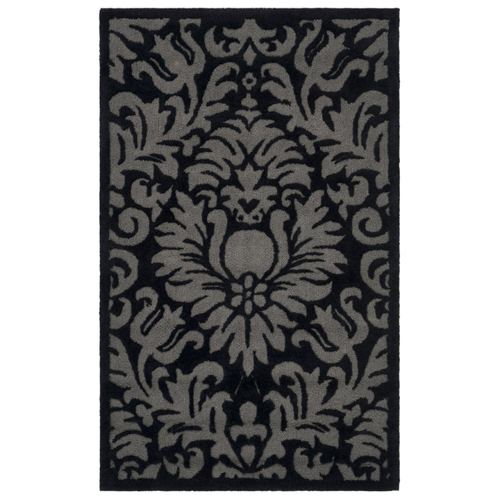 SAFAVIEH Total Performance TLP714G Hand-hooked Black Rug Image 6