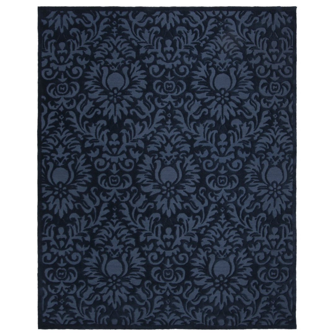 SAFAVIEH Total Performance TLP714I Hand-hooked Navy Rug Image 1