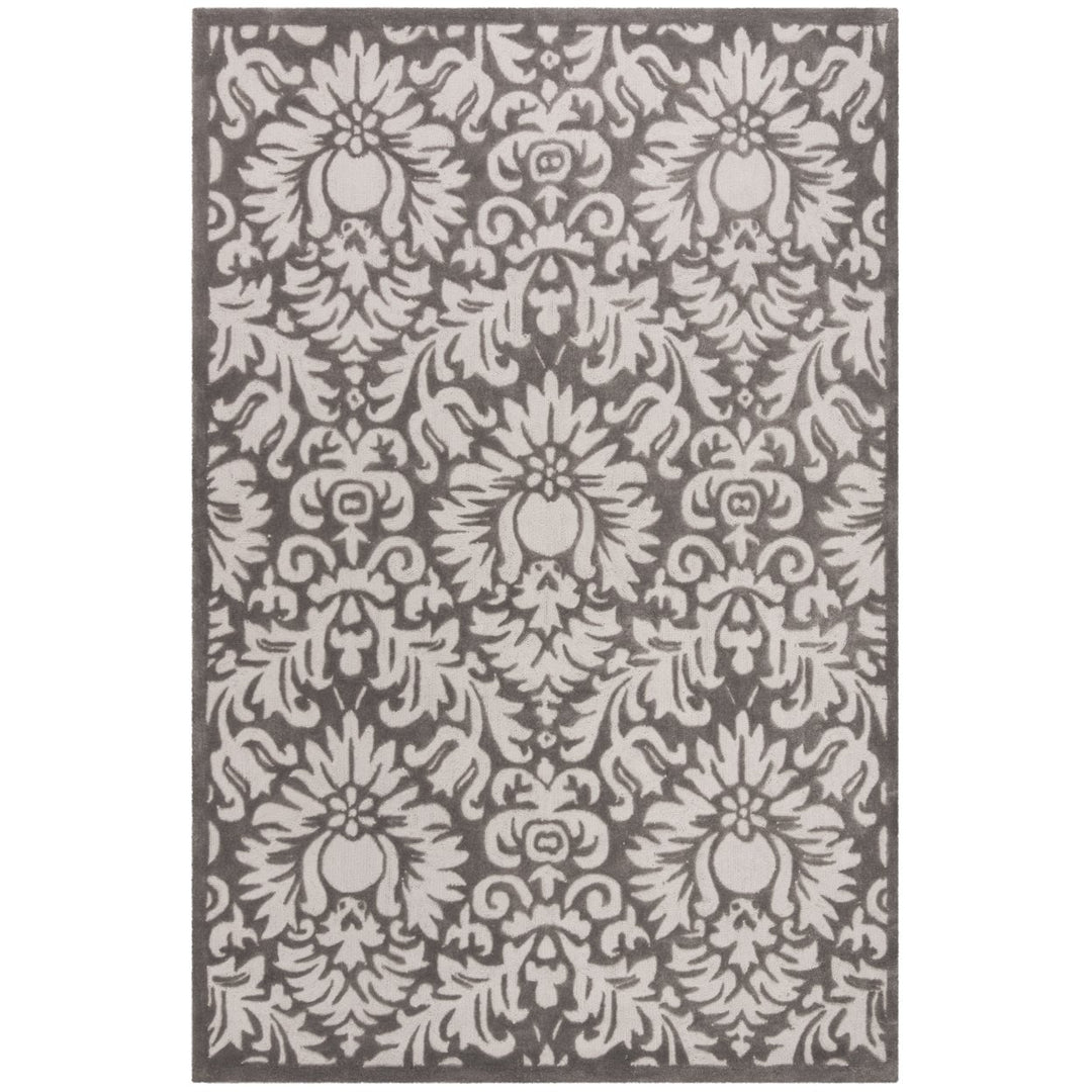 SAFAVIEH Total Performance TLP714H Hand-hooked Stone Rug Image 1