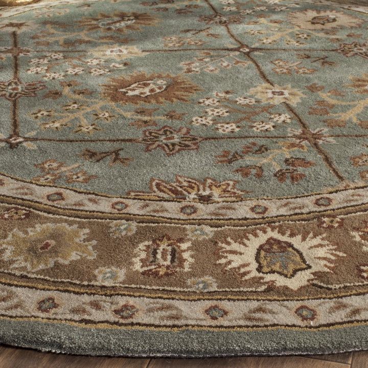 SAFAVIEH Total Performance TLP723A Blue / Taupe Rug Image 6