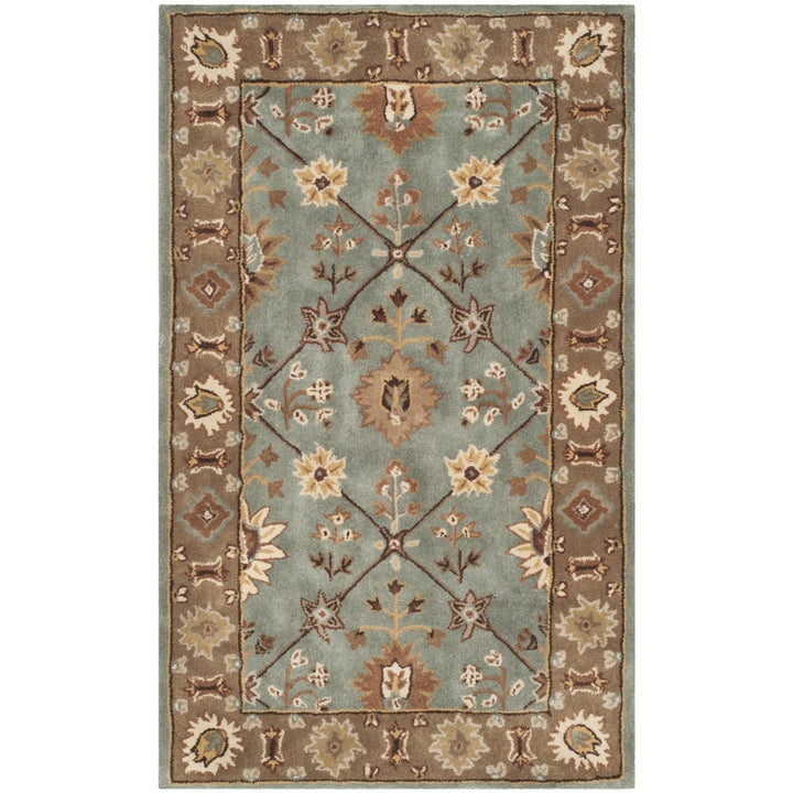 SAFAVIEH Total Performance TLP723A Blue / Taupe Rug Image 8