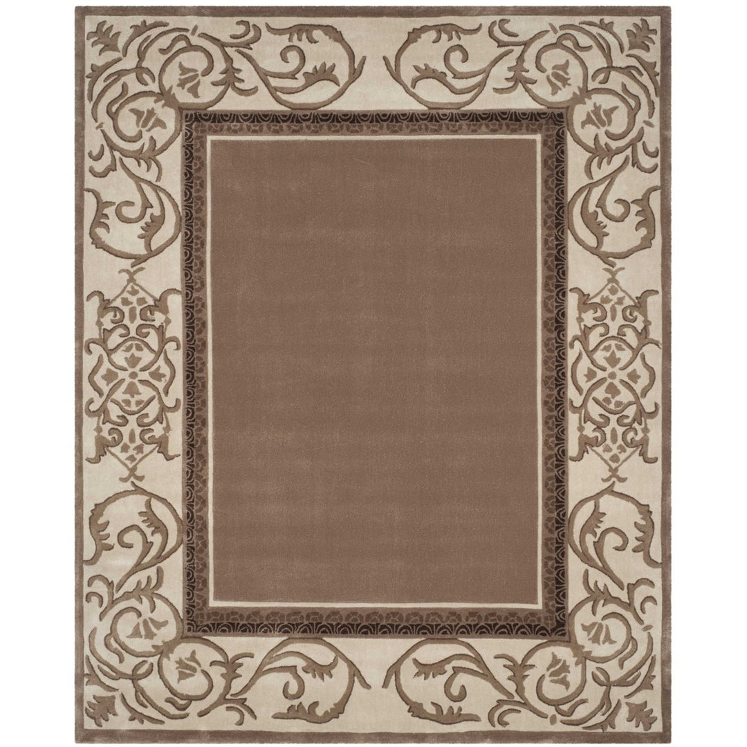 SAFAVIEH Total Performance TLP727B Mocha / Ivory Rug Image 1