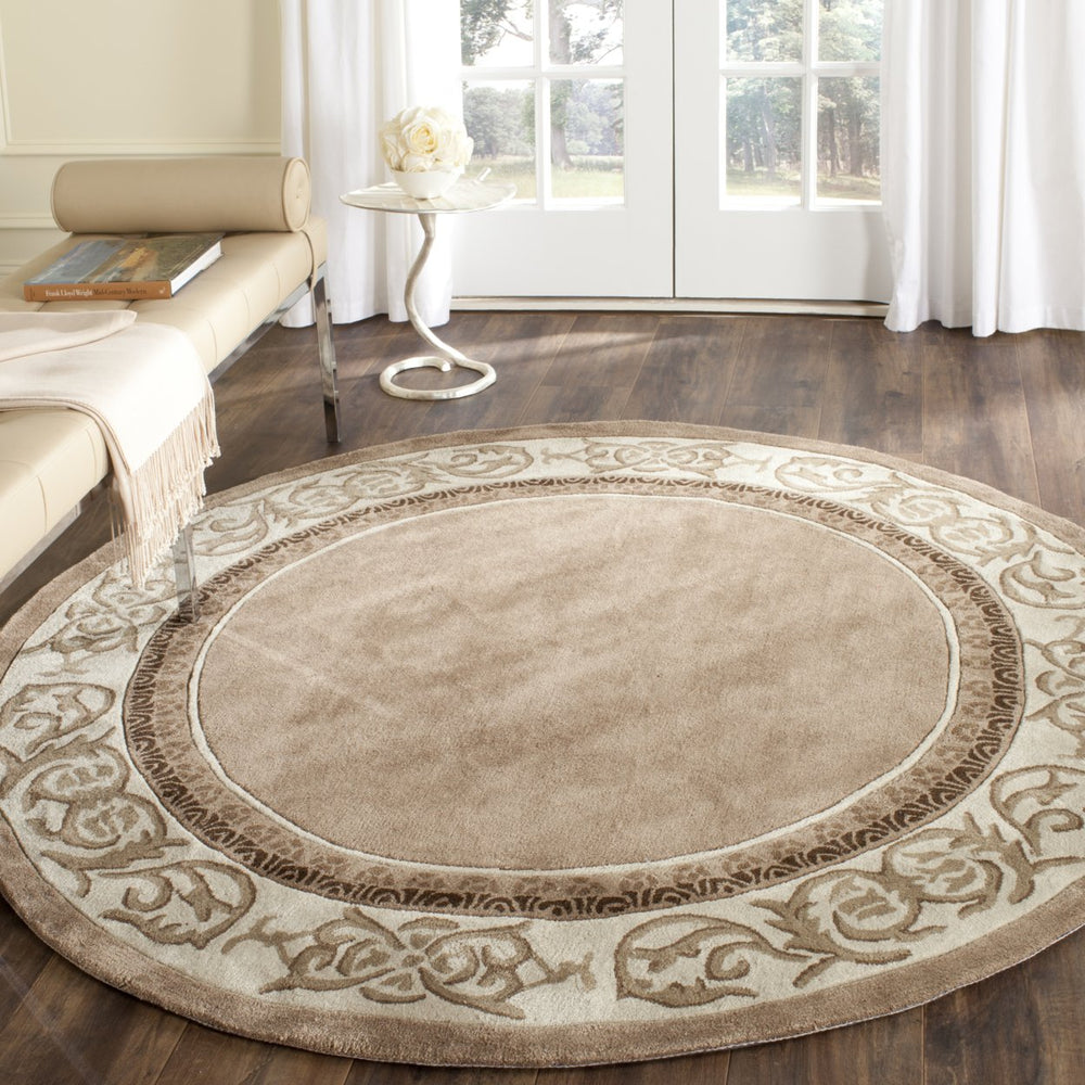 SAFAVIEH Total Performance TLP727B Mocha / Ivory Rug Image 2