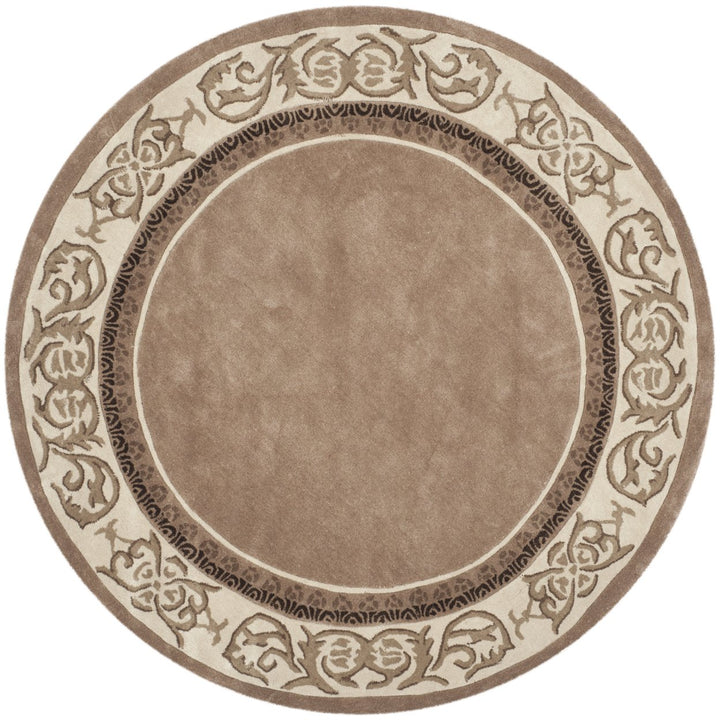 SAFAVIEH Total Performance TLP727B Mocha / Ivory Rug Image 4