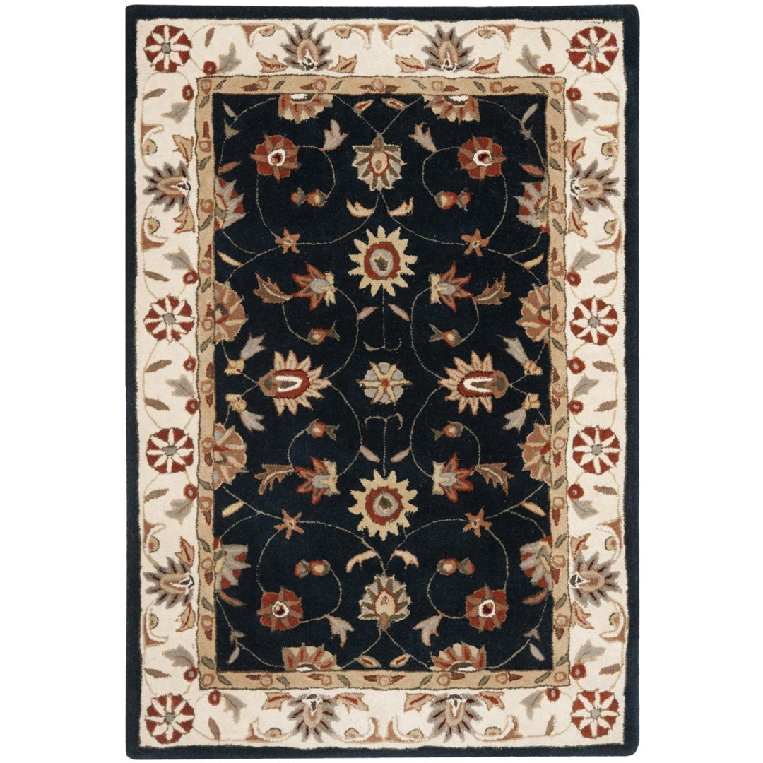 SAFAVIEH Total Performance TLP725C Navy / Ivory Rug Image 1