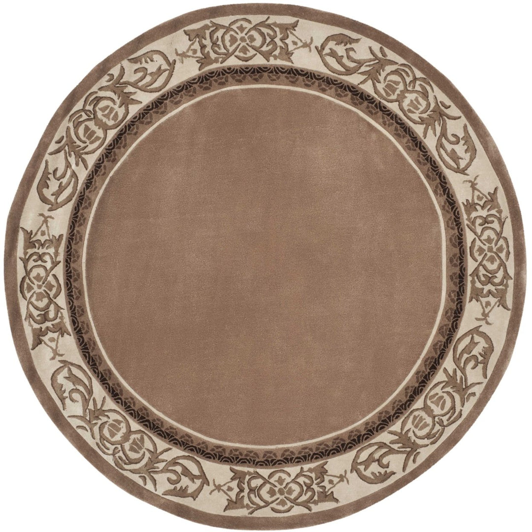 SAFAVIEH Total Performance TLP727B Mocha / Ivory Rug Image 10