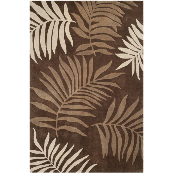 SAFAVIEH Total Performance TLP740C Hand-hooked Mocha Rug Image 5