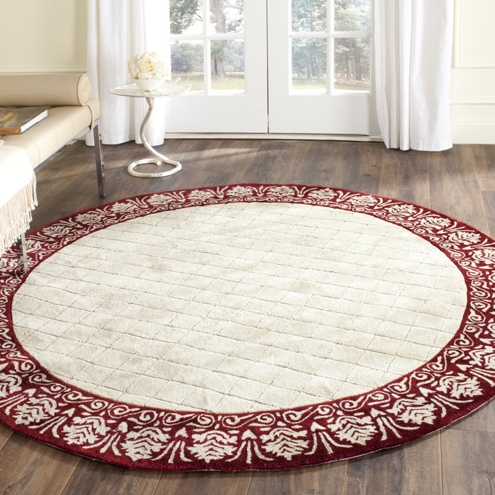 SAFAVIEH Total Performance TLP755C Ivory / Maroon Rug Image 2